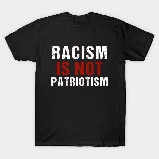 Anti Racism T-Shirt by lateefo